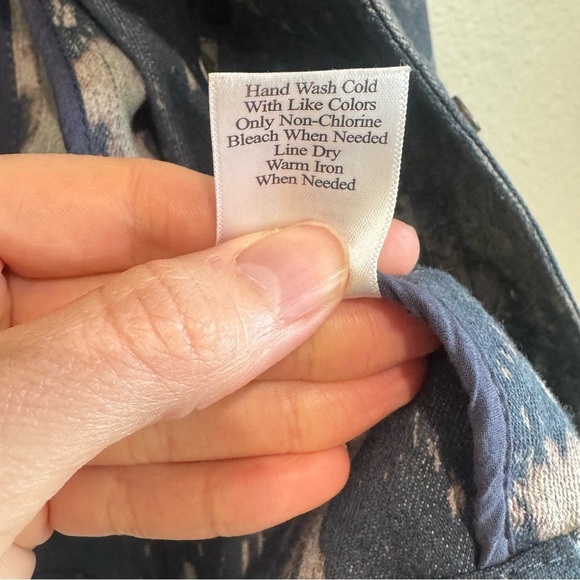 Coldwater Creek Womens Size 8P Dark Floral Whimsigoth Beaded Blazer Jacket Y2K - Picture 7 of 11